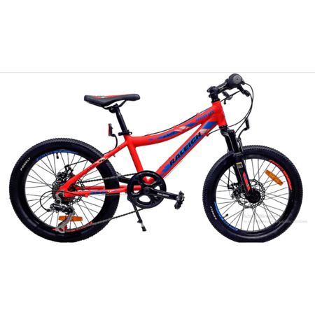 Bicicleta Raleigh R20 Rowdy- Freno A Disco Roja/azul