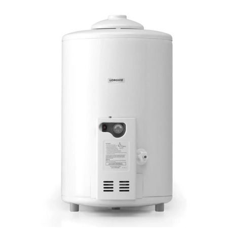 TERMOTANQUE LONGVIE 50LT T3050PF PIE MULTIG.135L/H
