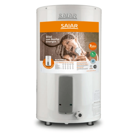 Termotanque Saiar 85 Litros Electrico Pie Tepc085