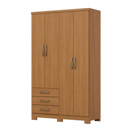 Placard Henn DA135-214 Caju Canela 4Ptas