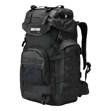 Mochila Mochilero Tactica Kossok Echo Negro