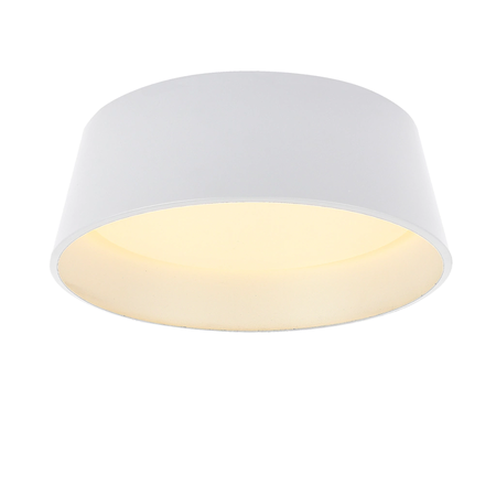 Plafon Aplique Circular Nichi Luz Led 28w Blanco Triple Temp