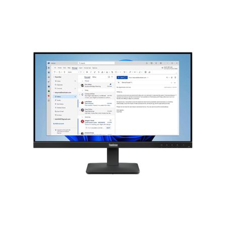 Monitor Lenovo 24 S24-4E VGA HDMI Negro