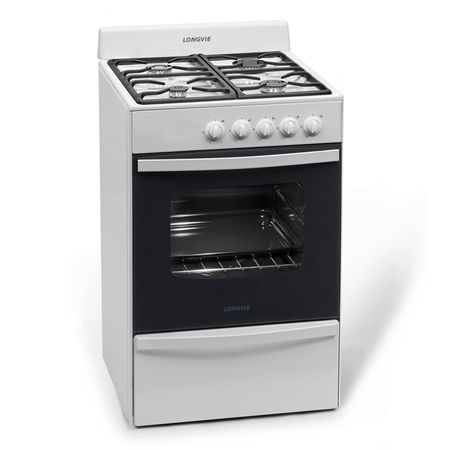 Cocina Blanca 56cm Multigas Eficiencia energetica AA Longvie