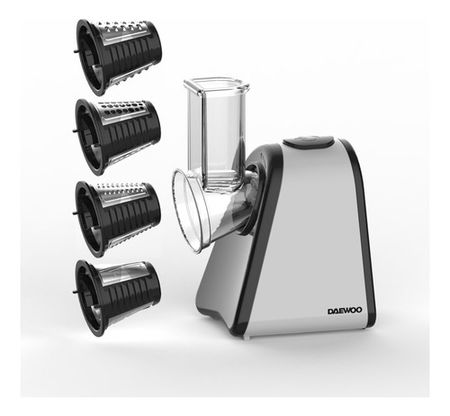 Rallador Electrico Daewoo DFP903N Rebana Pica Queso Pure Salad Maker