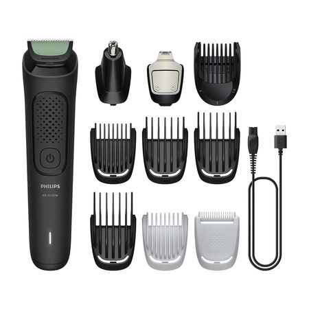 Multigroom All in One Philips MG3931/15 con 10 accesorios