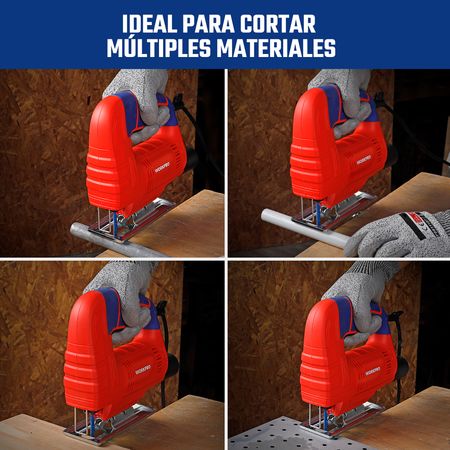 Sierra Caladora Workpro 450w Profesional + Accesorios