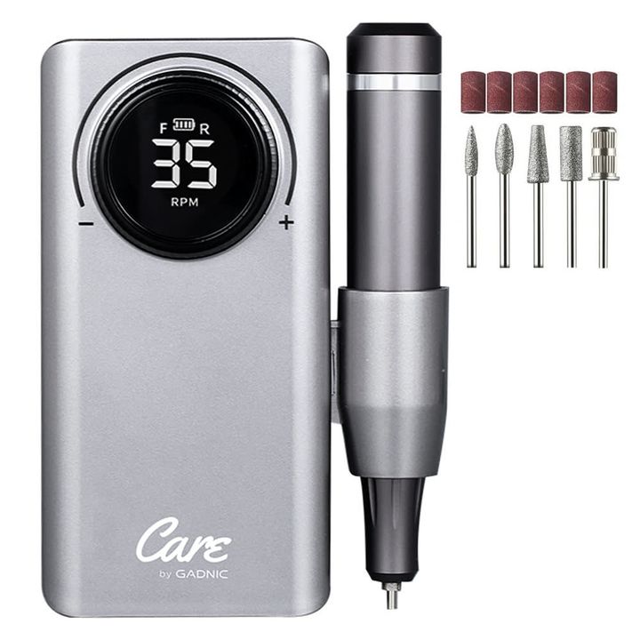 Torno Eléctrico de Uñas Gadnic Portatíl 35000 RPM Velocidad Ajustable - Vista 1