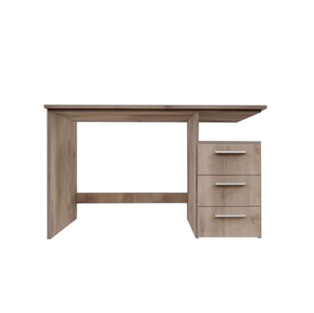 ESCRITORIO EMC CON TRES CAJONES Y ESTANTE BÁLTICO (STUDY-BALT)