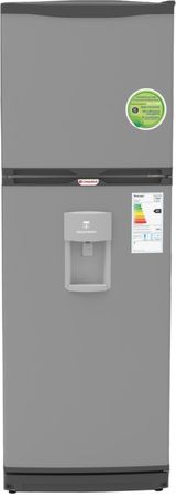 Heladera Conqueror 364 Litros Con Dispenser 2F-1800Pda Plata