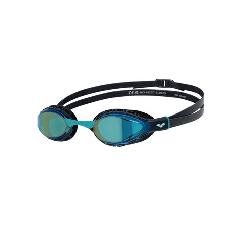 Antiparras Natación Arena Air Sonic Mirror Aqua Black (150)