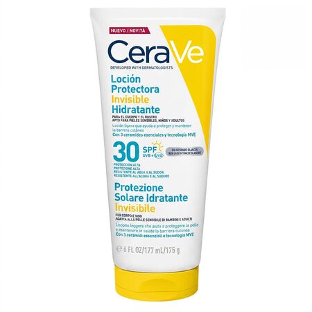 Protector Solar Corporal Cerave Fluido Invisible Fps30 175ml