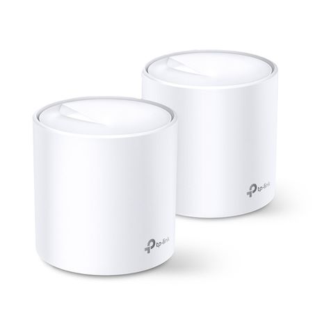 Extensor Indoor Deco X60 Pack de 2 Mesh TP Link AX3000 Wifi Gigabit