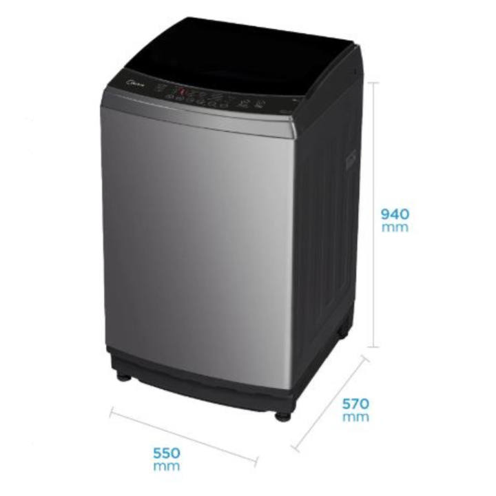 MIDEA LAVARROPAS C/SUPERIOR 7.5KG MLS-75GE04N SILVER - Vista 3