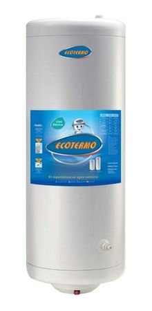 Termotanque Electrico De Conexion Inferior Ecotermo De 106l Color Blanco