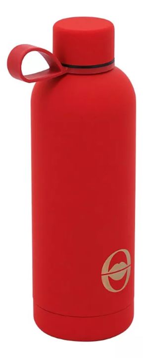 Botella De Acero Inoxidable Para Agua Oreiro Love 500 ml 18391 Rojo - Vista 4