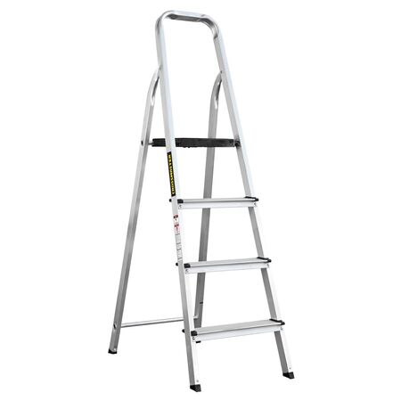 Escaleta Aluminio Crossmaster Domestica 4 Esc - 139Cm