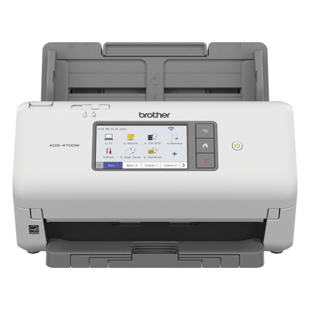 Scanner Brother Ads-4700W 40 Ppm Duplex Red