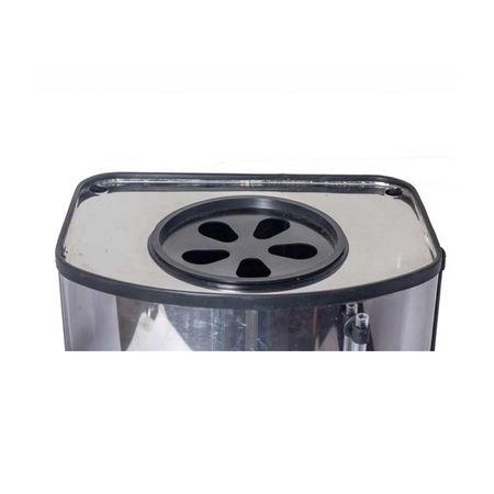 Calefon Electrico Diluvio D20 Max 20 Litros Acero Inoxidable