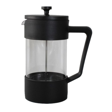 Cafetera de vidrio 1 Litro con embolo acero inox y tapa