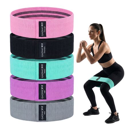 Set x5 de Bandas Elásticas Gadnic Isométricas
