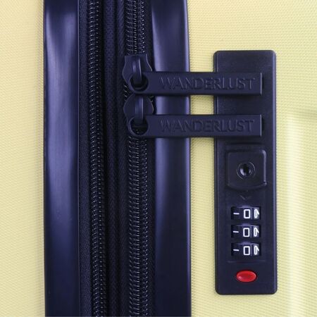 Valija Wanderlust Hard Abs 20 Pulg Expandible Amarillo 41107