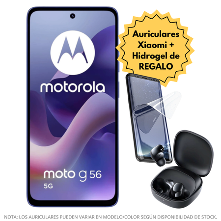 MOTO G56 ROM 256GB RAM 8GB 5G CAJA GRANDE (C:AZUL MARINO)