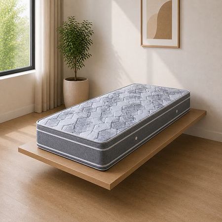 Colchón 1 1/2 Plaza Resortes Ayfa Titanium Pocket 100x190 130kg