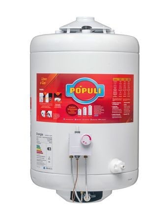 TERMOTANQUE ECOTERMO POPULI 45L.C/SUPERIOR GAS ENVASADO COLGAR - 4604519  