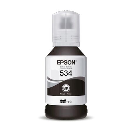 Epson T534 Tinta Para Impresora De 120ml Color Negro