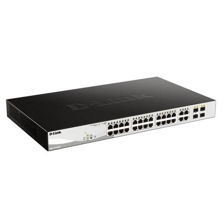 Switch D-Link DGS-1210-28P 24 puertos 10/100/1000 con PoE