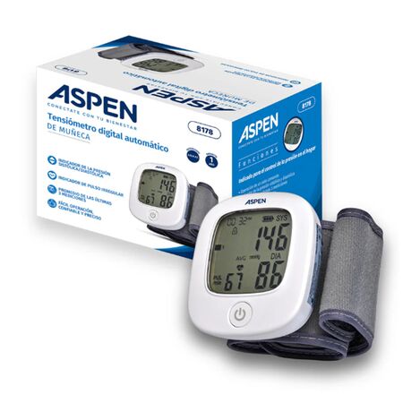 Tensiometro Digital De Muñeca Aspen Dbp-8178