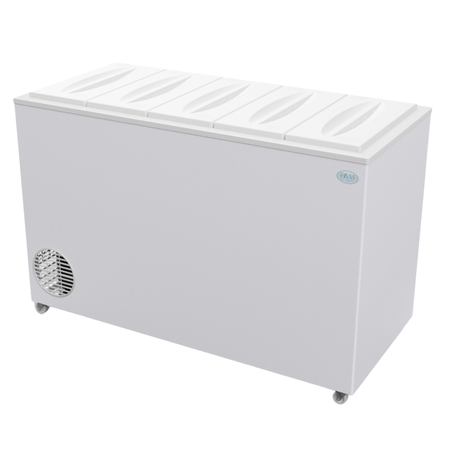 Freezer Conservadora De Helados Fam 18 Baldes Heladeria Blanco