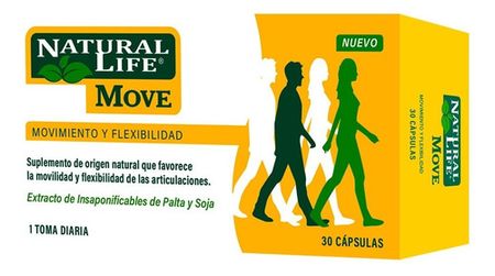 Natural Life Move Suplemento Movimiento Flexibilidad X30 Cap