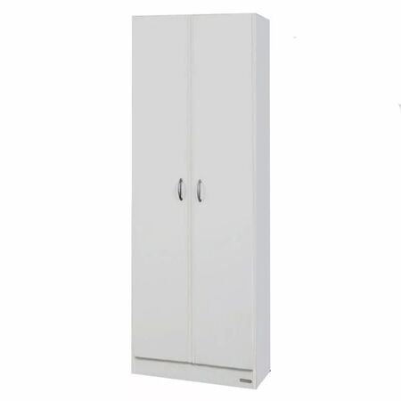 DESPENSERO 2 PUERTAS 5 ESTANTES BLANCO