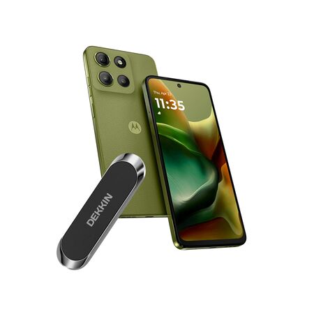 Combo de Celular Motorola Moto G15 4+128GB Verde + Soporte para Celular Auto Tablero Dekkin
