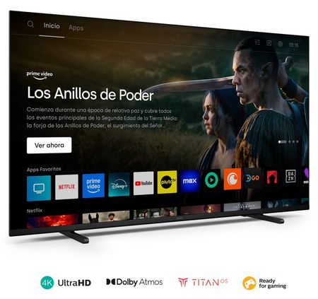 Smart Tv Led Philips 50P 4K 50Pud7309-77 Titan
