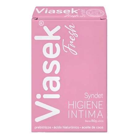 Jabon Barra Limpiadora Viasek Fresh Syndet Higiene Intima