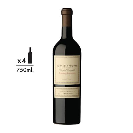 Vino Tinto DV Vineyard Designated Paraje Altamira Cabernet Sauvignon Caja x 4