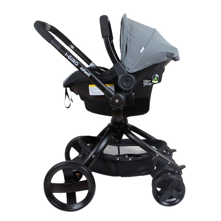 Cochecito con asiento gira 360 I-Giro Infanti gris - Vista 9