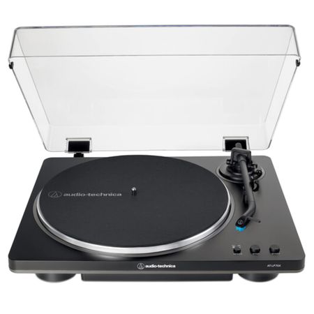 Audio-Technica AT-LP70X. Bandeja giradiscos automática Hi-Fi. Detalles grises