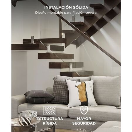 Mini Poste Gadnic Acero Inoxidable Para Balcones Piletas Escaleras