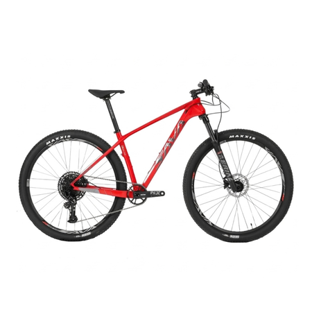 Bicicleta MTB Sava Deck 7.0 Talle M R29 12V Sram NX Rojo Disco Hidr.