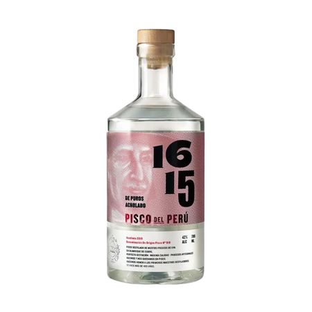Aguardiente Pisco 1615 Acholado 750 ml