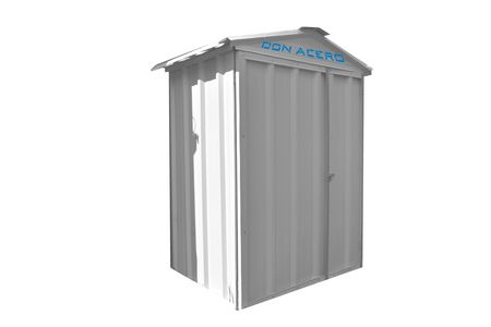 Armario Deposito Galpon de jardin Casi 150x1x2 Blanco DON ACERO