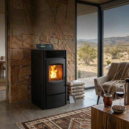 Calefactor a pellet Tromen 10KW