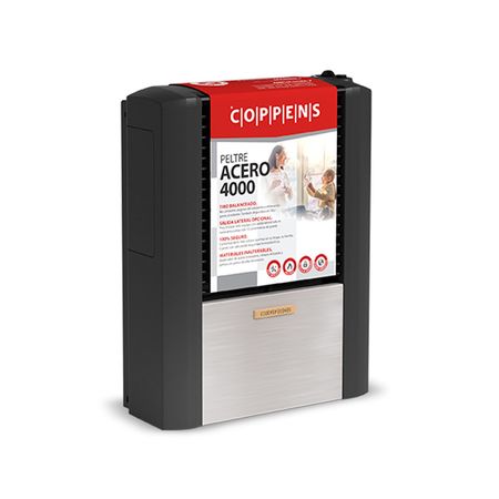 Calefactor Coppens 4000 Tb S. Derecha Peltre Acero Multigas