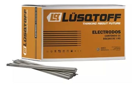 Caja De Electrodos 2,5mm 25kg Lusqtoff Lq6013-250 Punta Azul