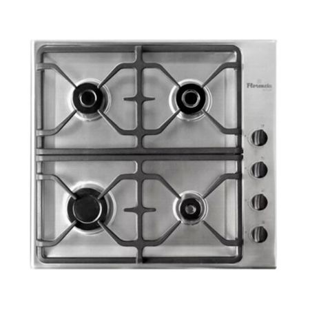 ANAFE FLORENCIA 6748I ACERO INOXIDABLE REJILLA FUNDICION - 4601853