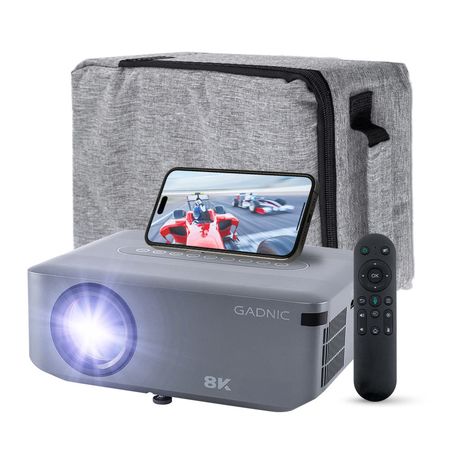 Proyector Gadnic 8000 Lúmenes Dolby 90w